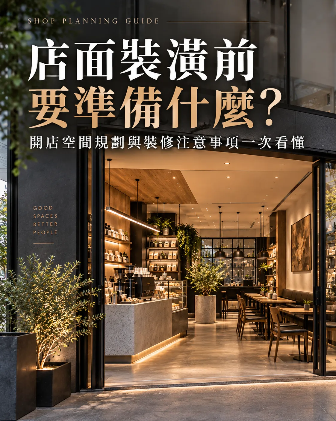 店面裝潢前要準備什麼？開店空間規劃與裝修注意事項一次看懂